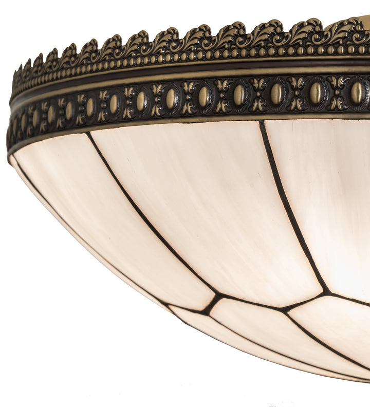 Meyda Tiffany Vincent 249858 Ceiling Light - Antique Brass