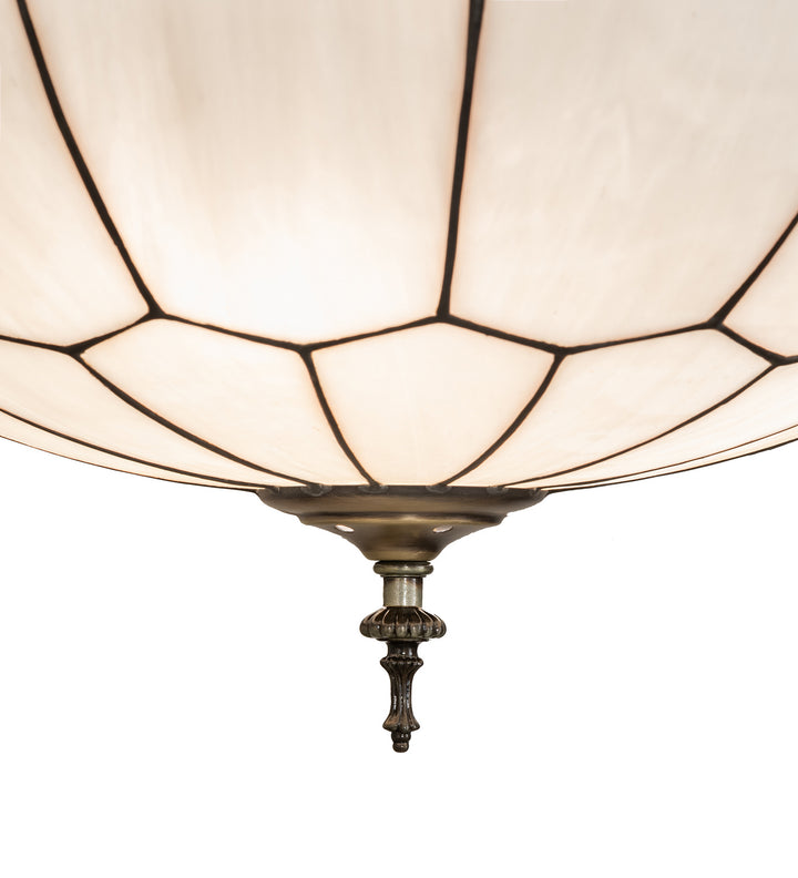 Meyda Tiffany Vincent 249858 Ceiling Light - Antique Brass