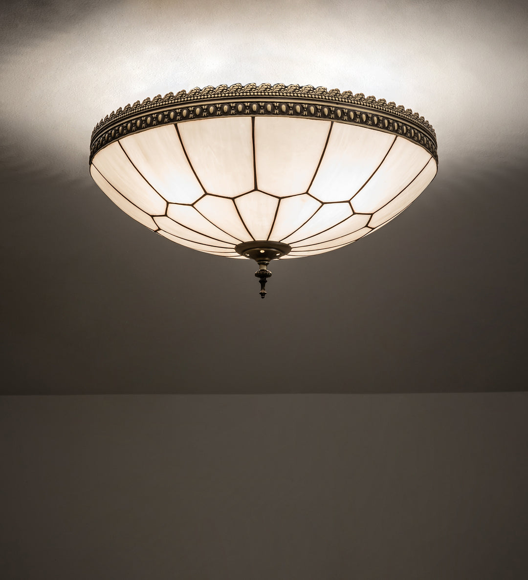 Meyda Tiffany Vincent 249858 Ceiling Light - Antique Brass