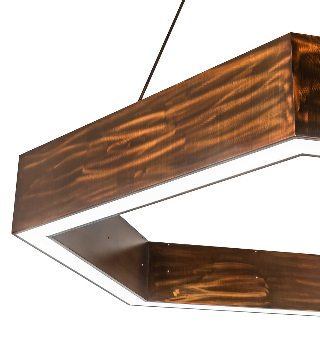 Meyda Tiffany Jefferson 251310 Pendant Light - Vintage Copper