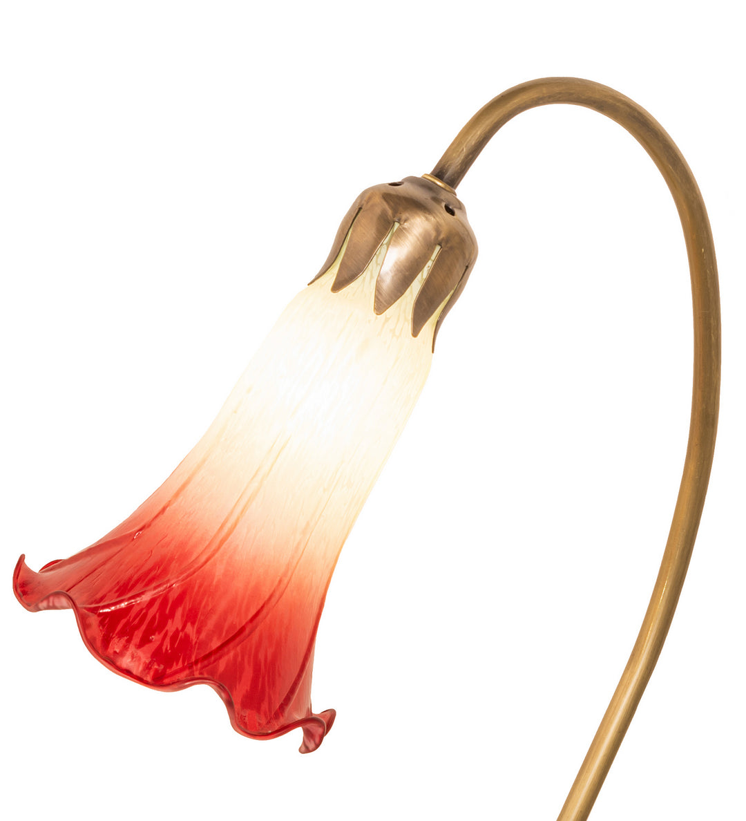 Meyda Tiffany Lighting 251562 Seafoam/Cranberry One Light Mini Lamp Lamp Copper/Antique/Verde
