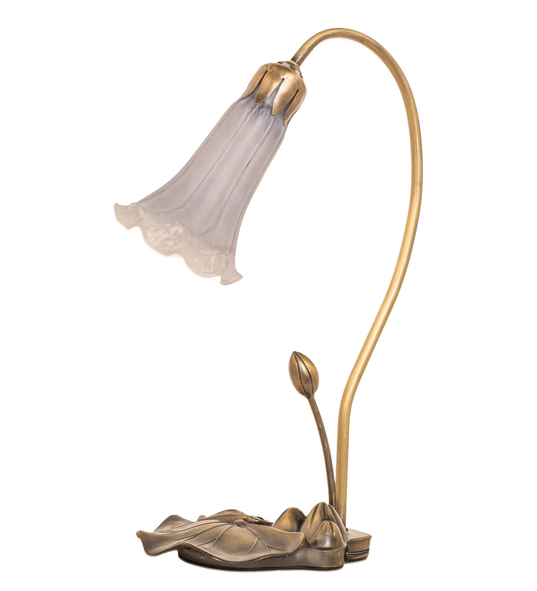 Meyda Tiffany Lighting 251565 Gray One Light Mini Lamp Lamp Copper/Antique/Verde