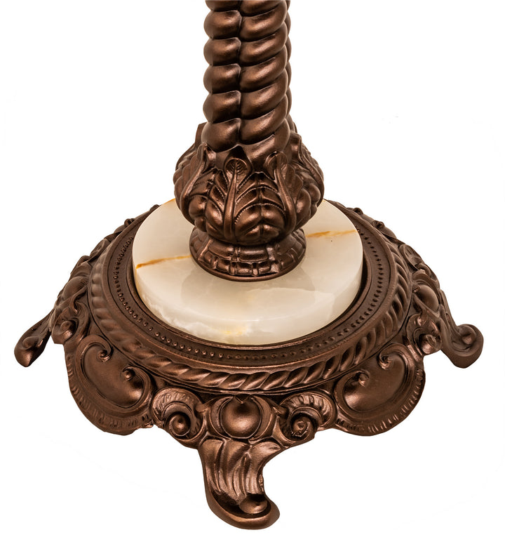 Meyda Tiffany Lighting 251938 Nuevo Ii Cone One Light Table Lamp Lamp Bronze / Dark