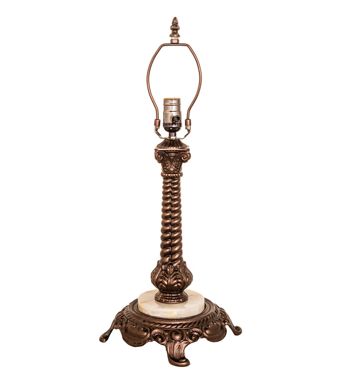 Meyda Tiffany Lighting 251938 Nuevo Ii Cone One Light Table Lamp Lamp Bronze / Dark