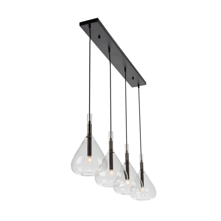 Artcraft Conic AC11164BK Pendant Light - Black