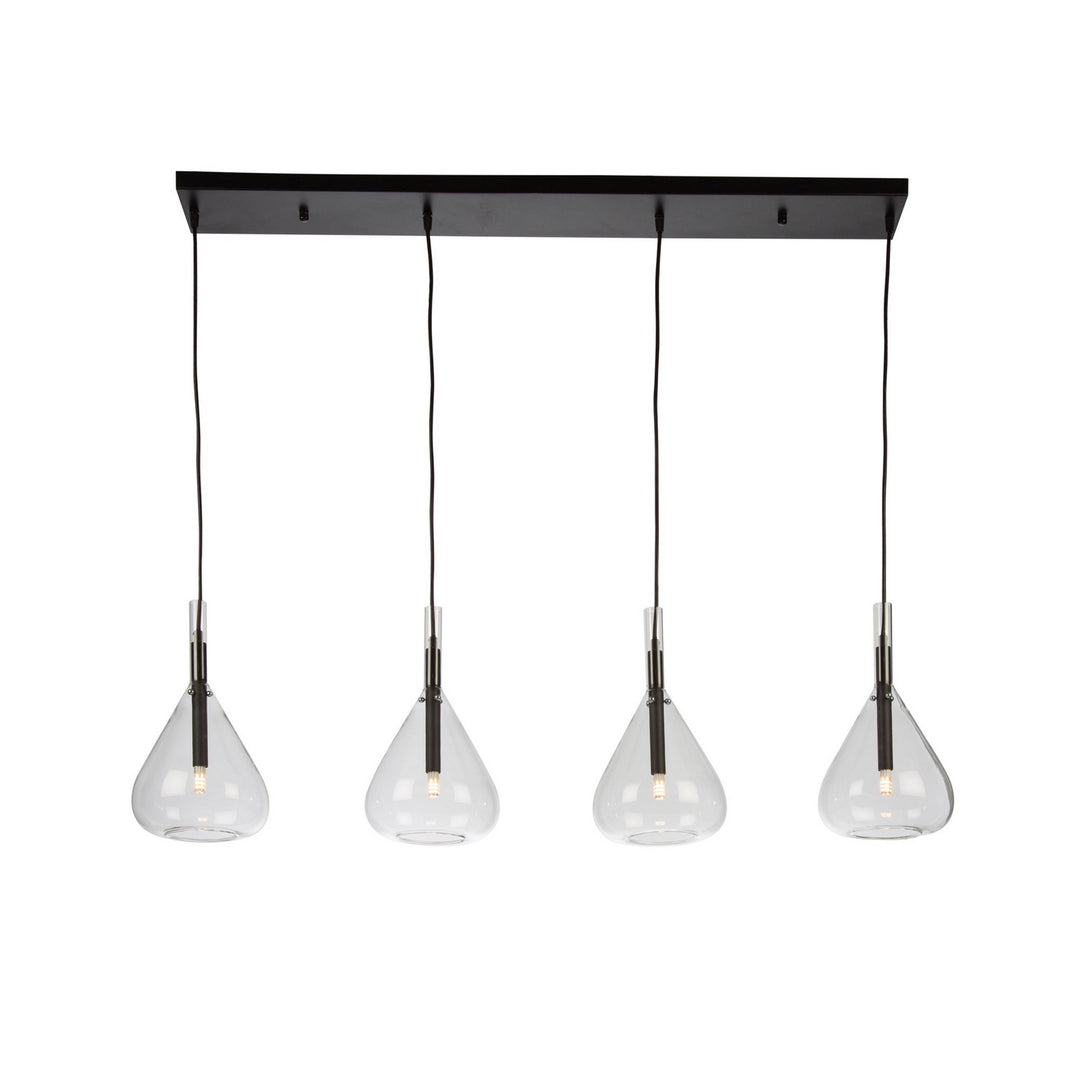 Artcraft Conic AC11164BK Pendant Light - Black