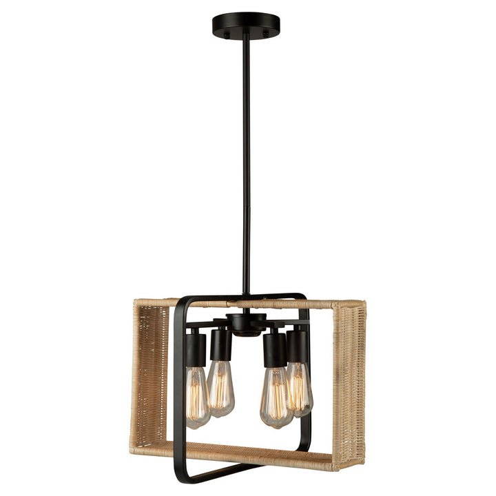 Artcraft Perris AC11714BK Pendant Light - Black