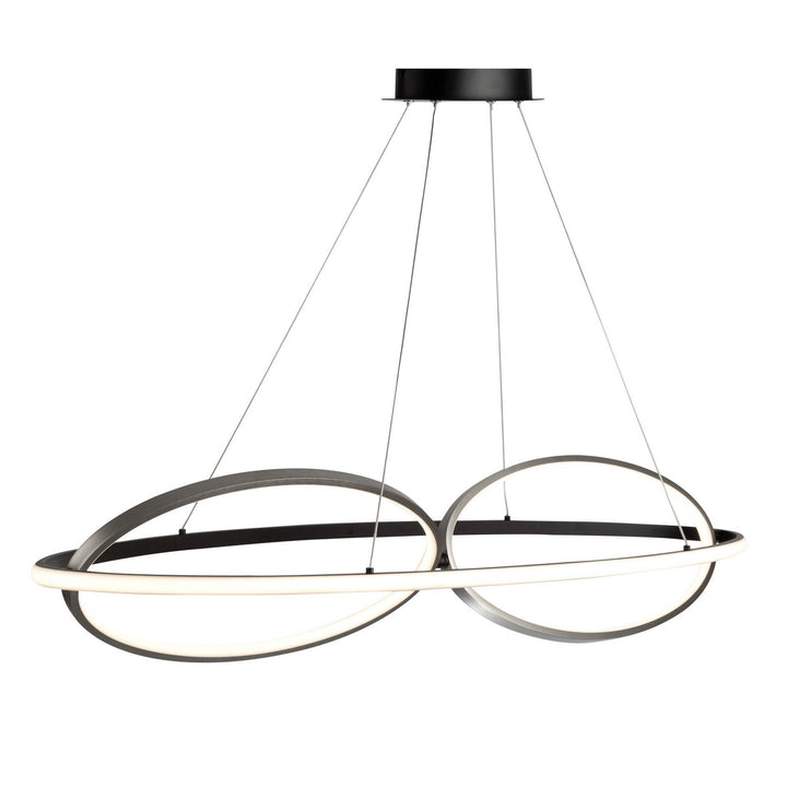 Artcraft Gemini AC6670NB Pendant Light - Black,  Nickel