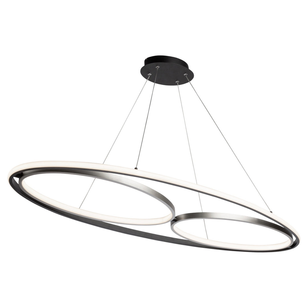 Artcraft Gemini AC6670NB Pendant Light - Black,  Nickel