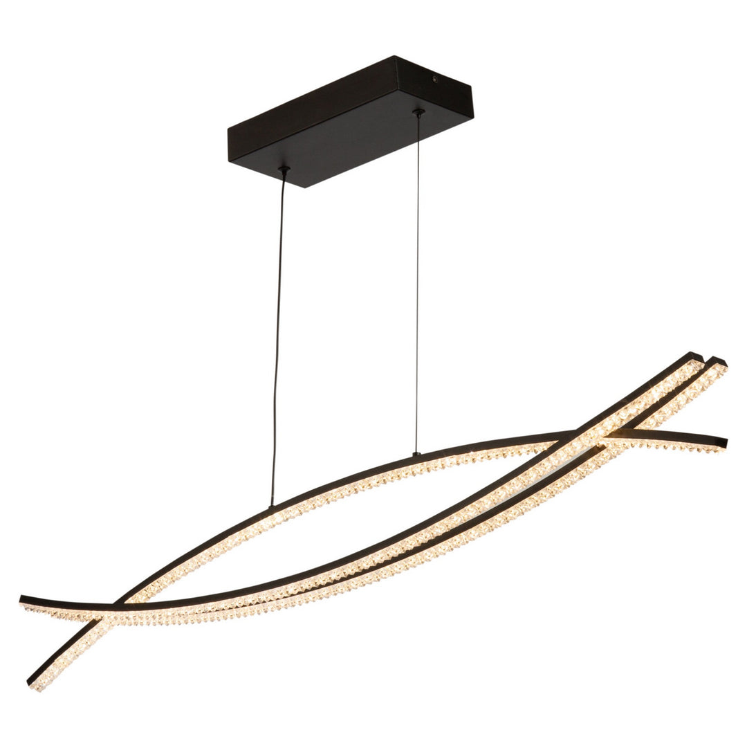 Artcraft Nova AC6713BK Pendant Light - Black