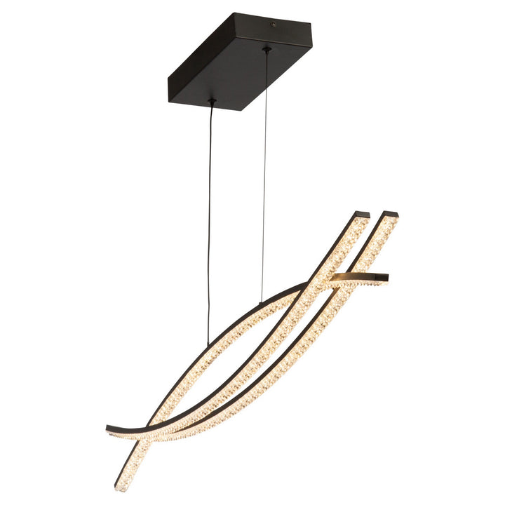 Artcraft Nova AC6713BK Pendant Light - Black