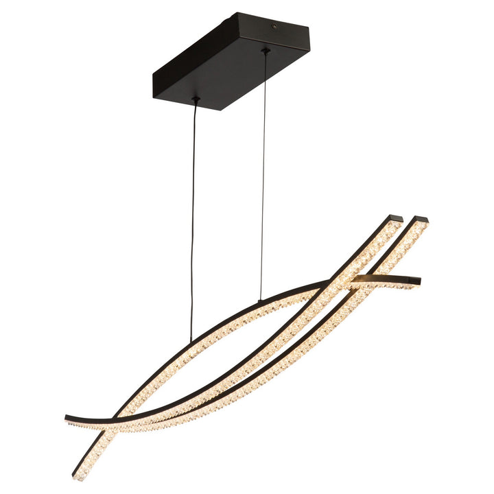 Artcraft Nova AC6713BK Pendant Light - Black