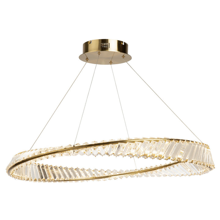 Artcraft Stella AC6721BB Pendant Light - Brushed Brass