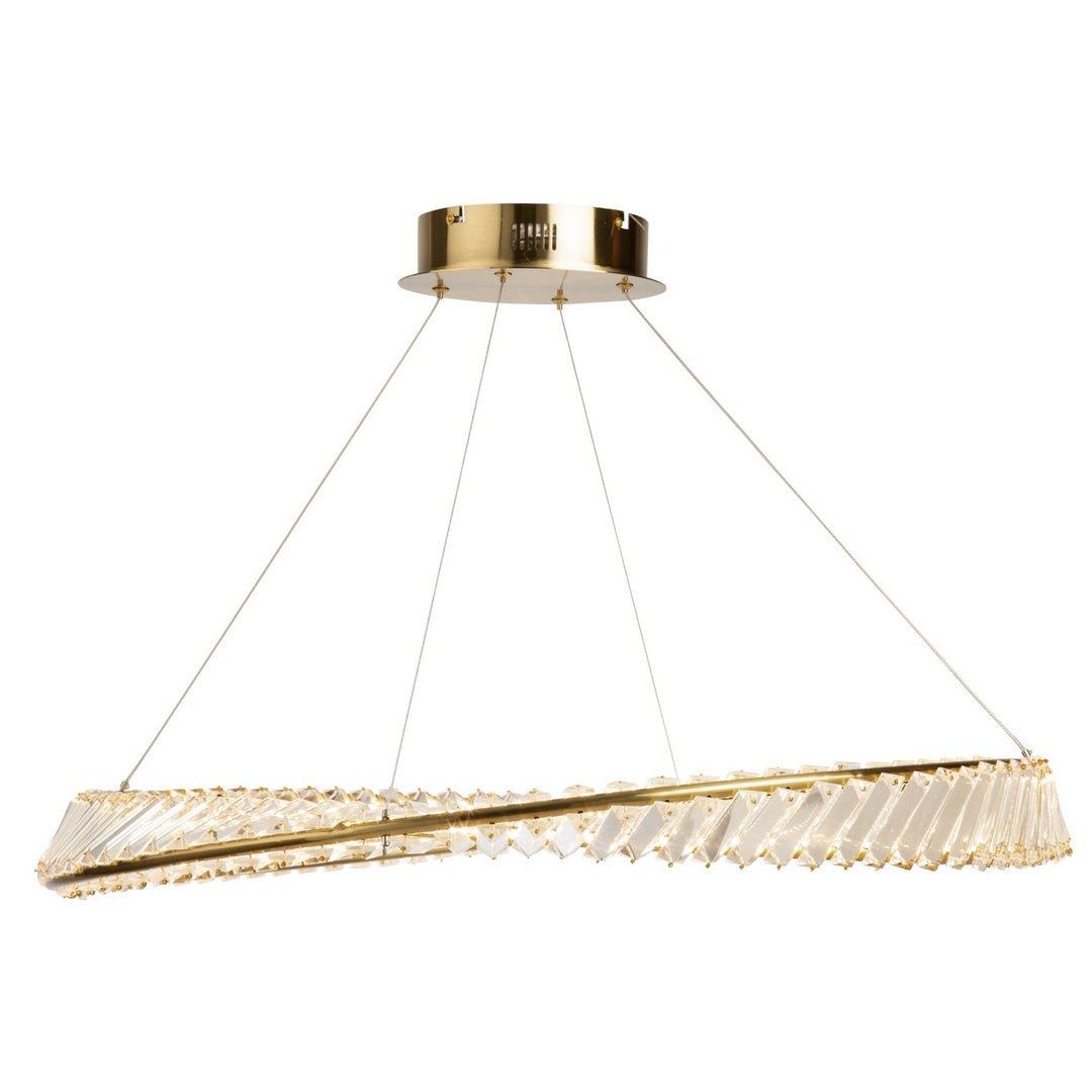 Artcraft Stella AC6721BB Pendant Light - Brushed Brass