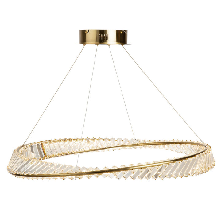Artcraft Stella AC6721BB Pendant Light - Brushed Brass