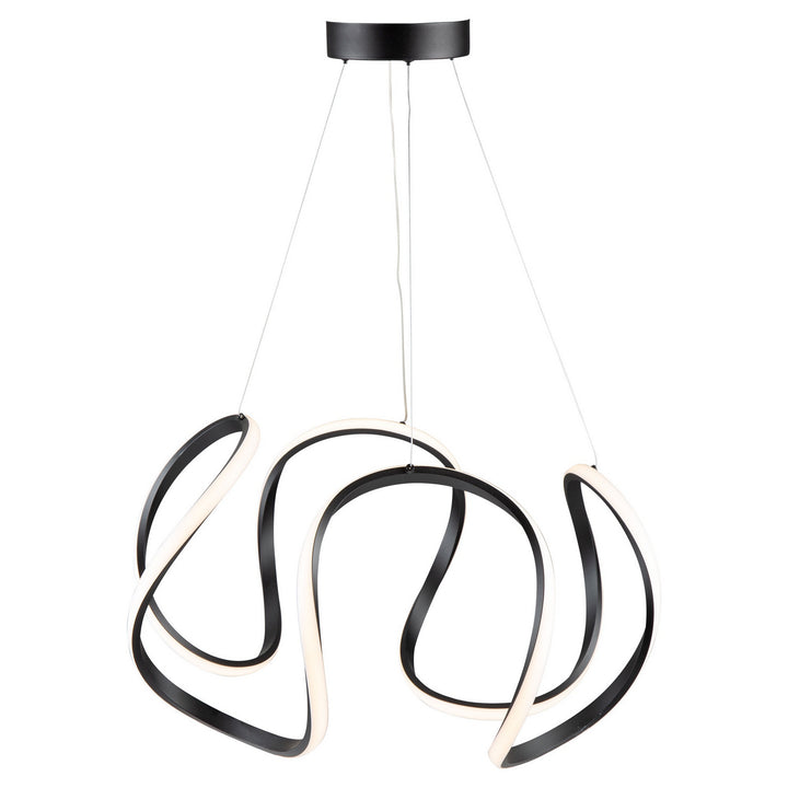 Artcraft Mira AC7639BK Pendant Light - Black