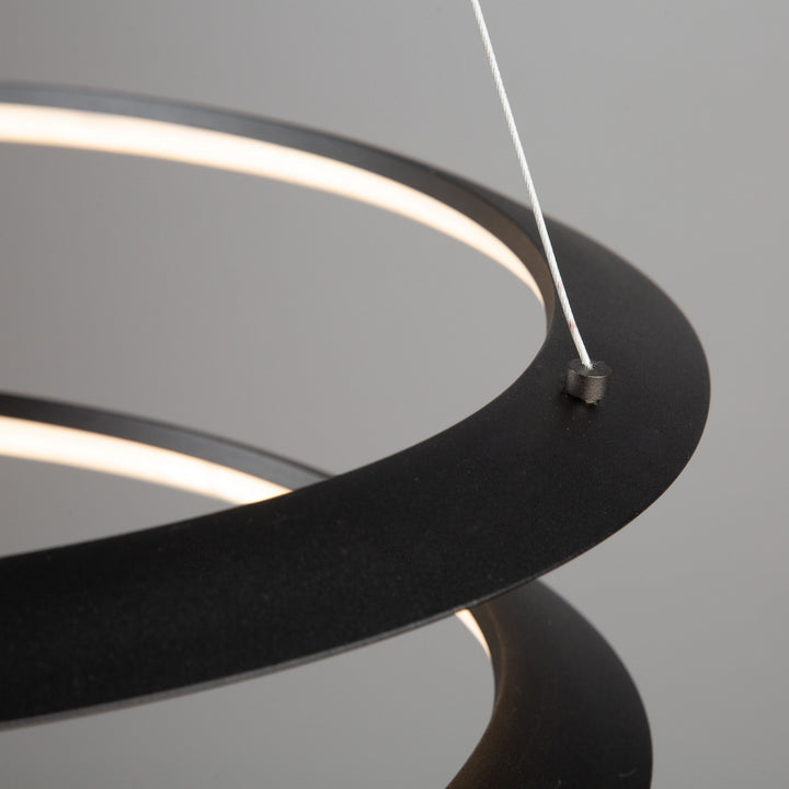 Artcraft Ara AC7678BK Pendant Light - Black