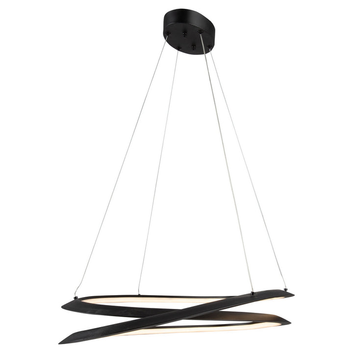 Artcraft Ara AC7679BK Pendant Light - Black
