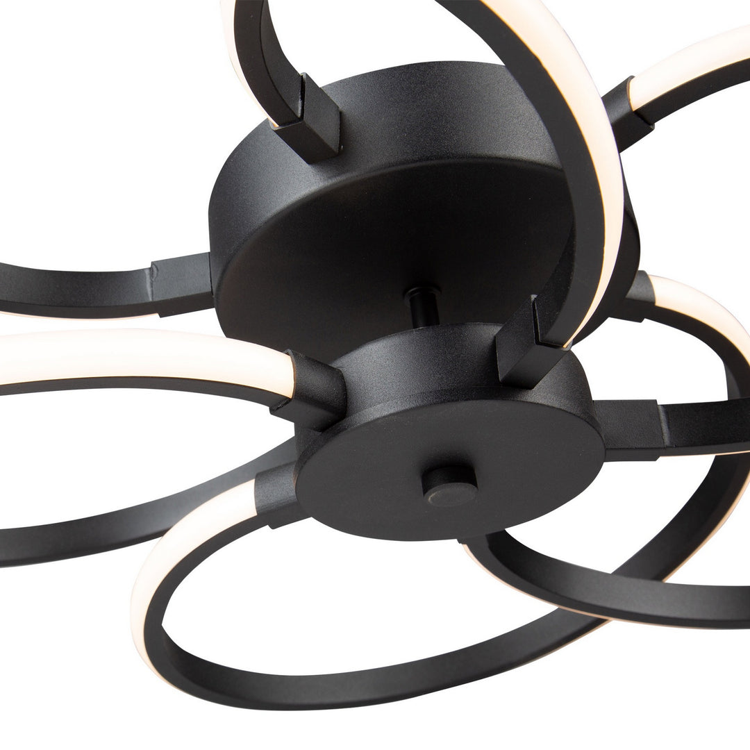 Artcraft Equinox AC7687BK Ceiling Light - Black
