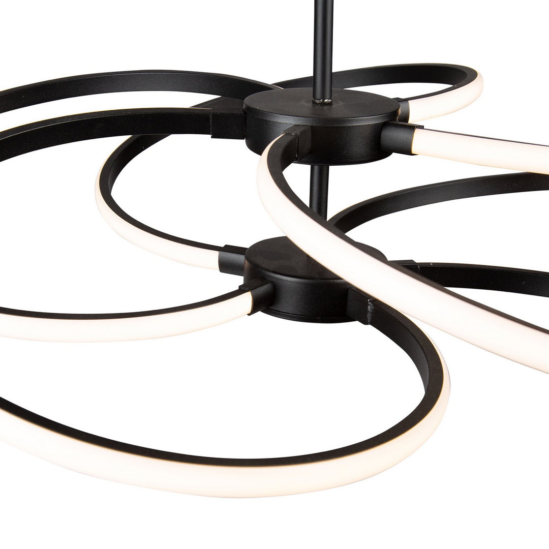 Artcraft Equinox AC7688BK Pendant Light - Black
