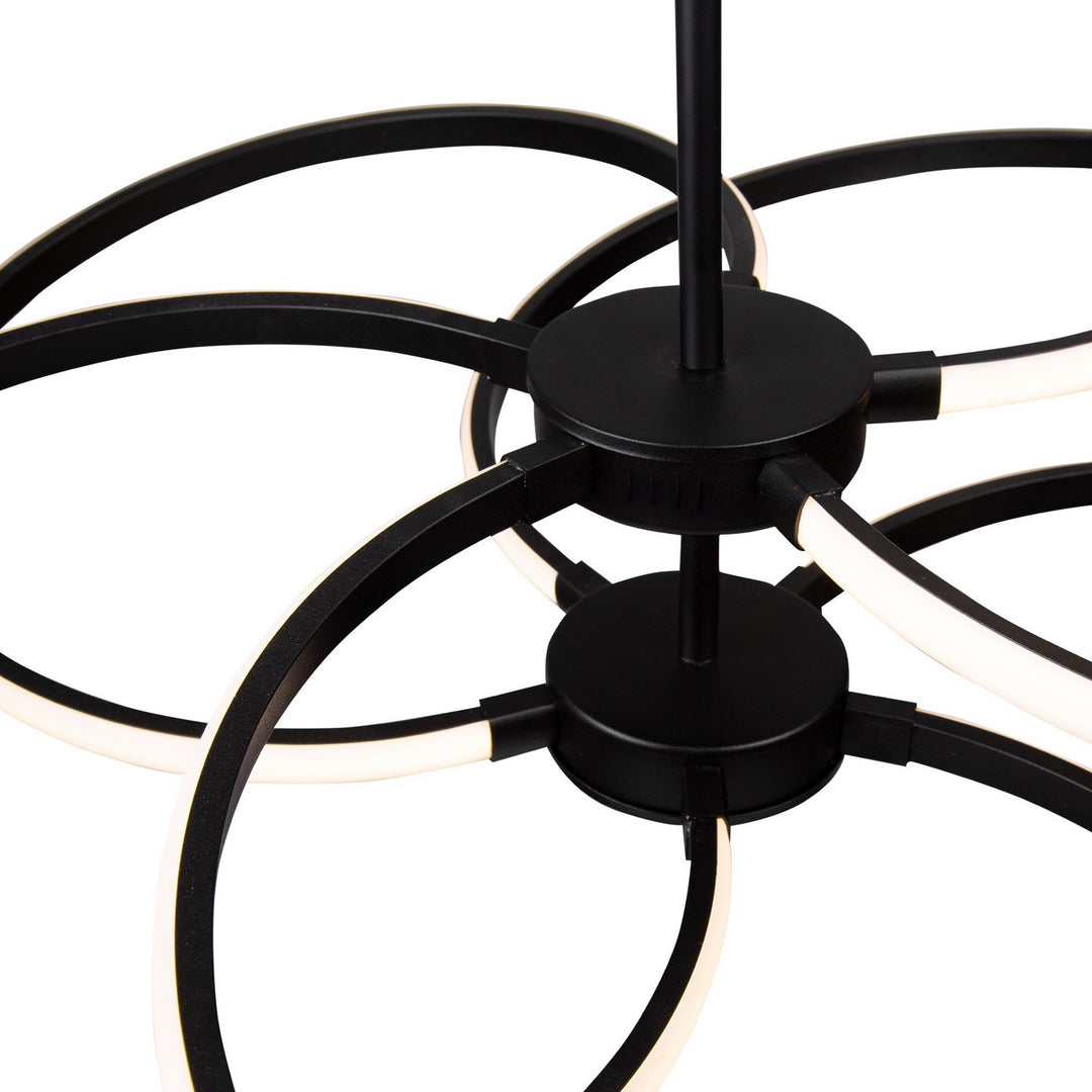 Artcraft Equinox AC7688BK Pendant Light - Black