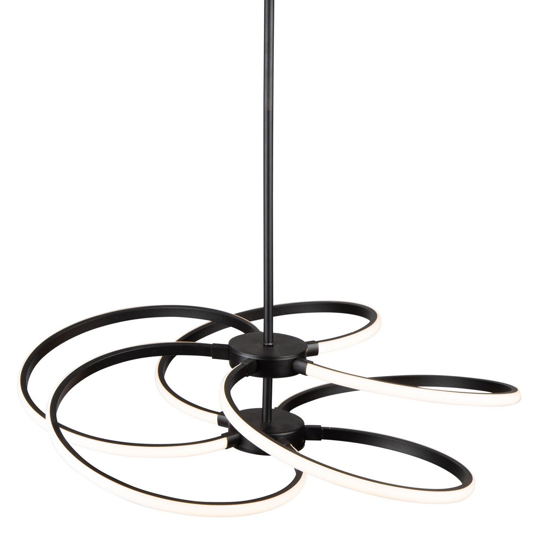 Artcraft Equinox AC7689BK Chandelier Light - Black