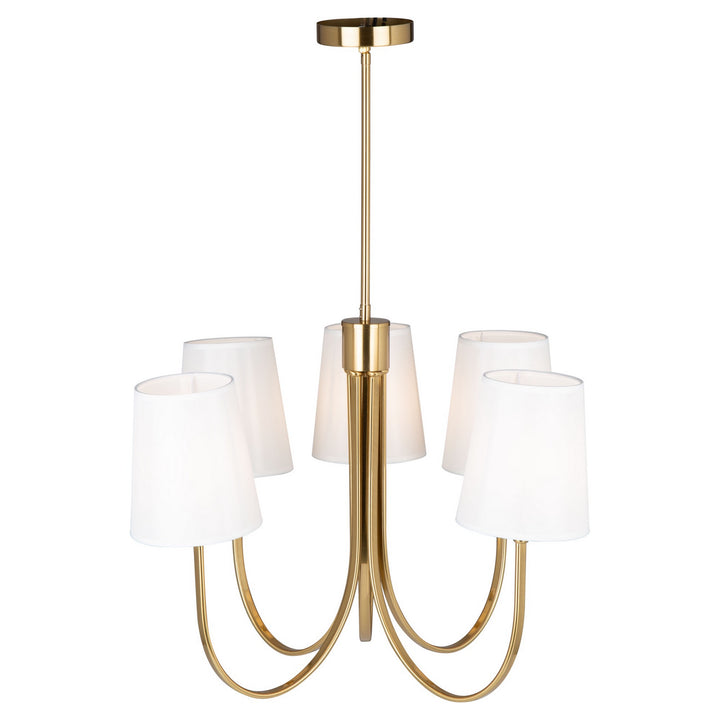 Artcraft Rhythm SC13335BG Chandelier Light - Brushed Gold