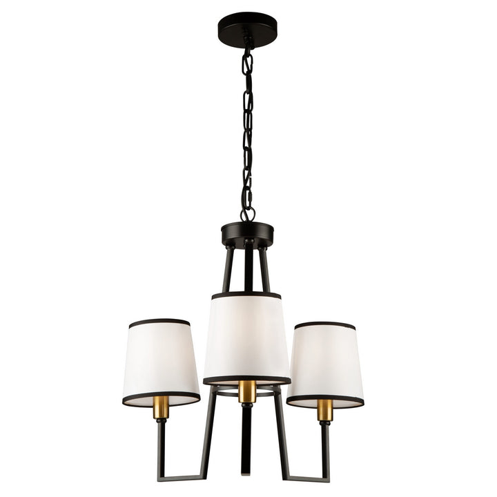 Artcraft Coco SC13343BK Chandelier Light - Gold, Black