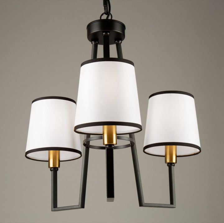 Artcraft Coco SC13343BK Chandelier Light - Gold, Black