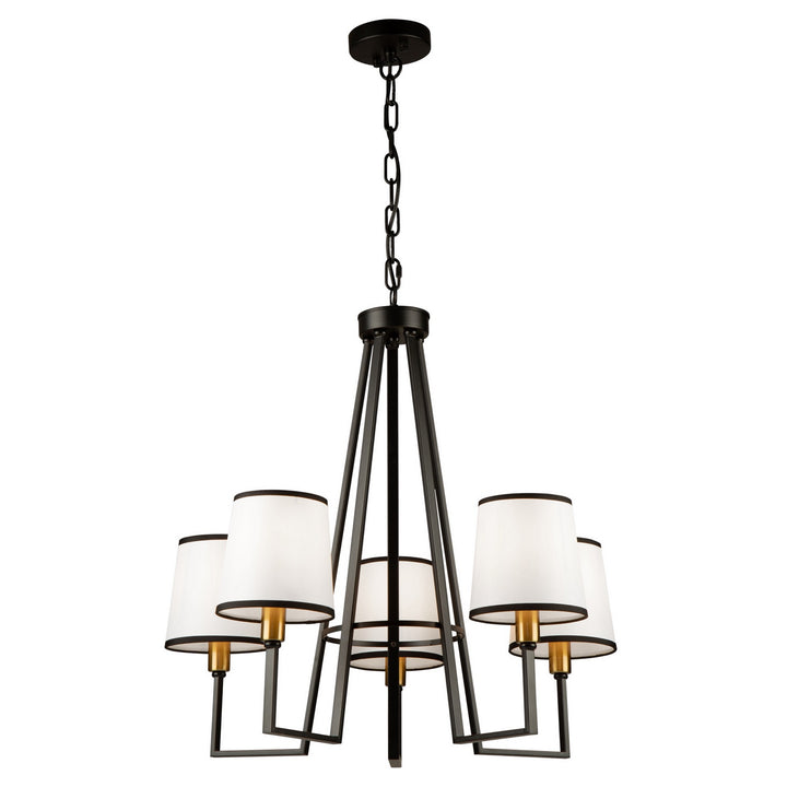 Artcraft Coco SC13345BK Chandelier Light - Gold, Black