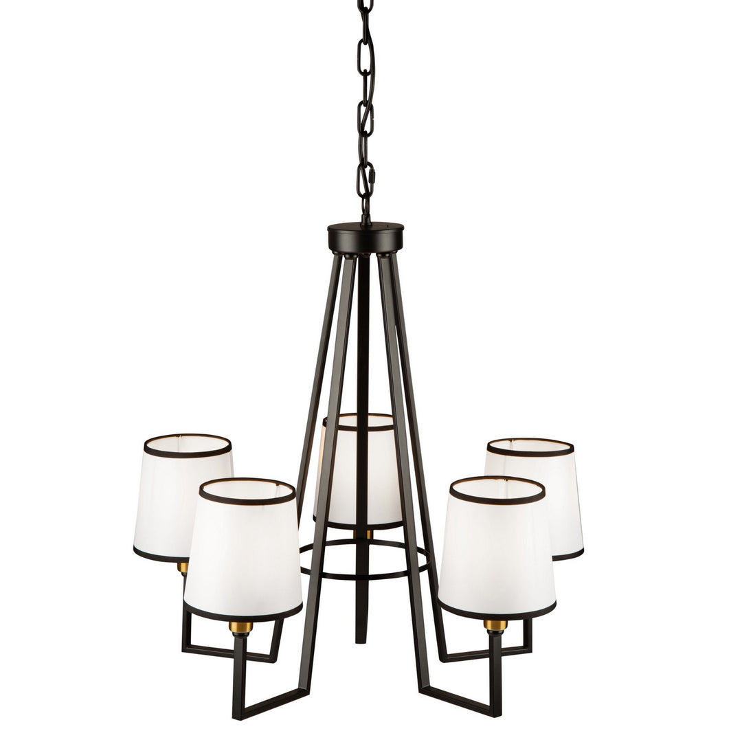 Artcraft Coco SC13345BK Chandelier Light - Gold, Black