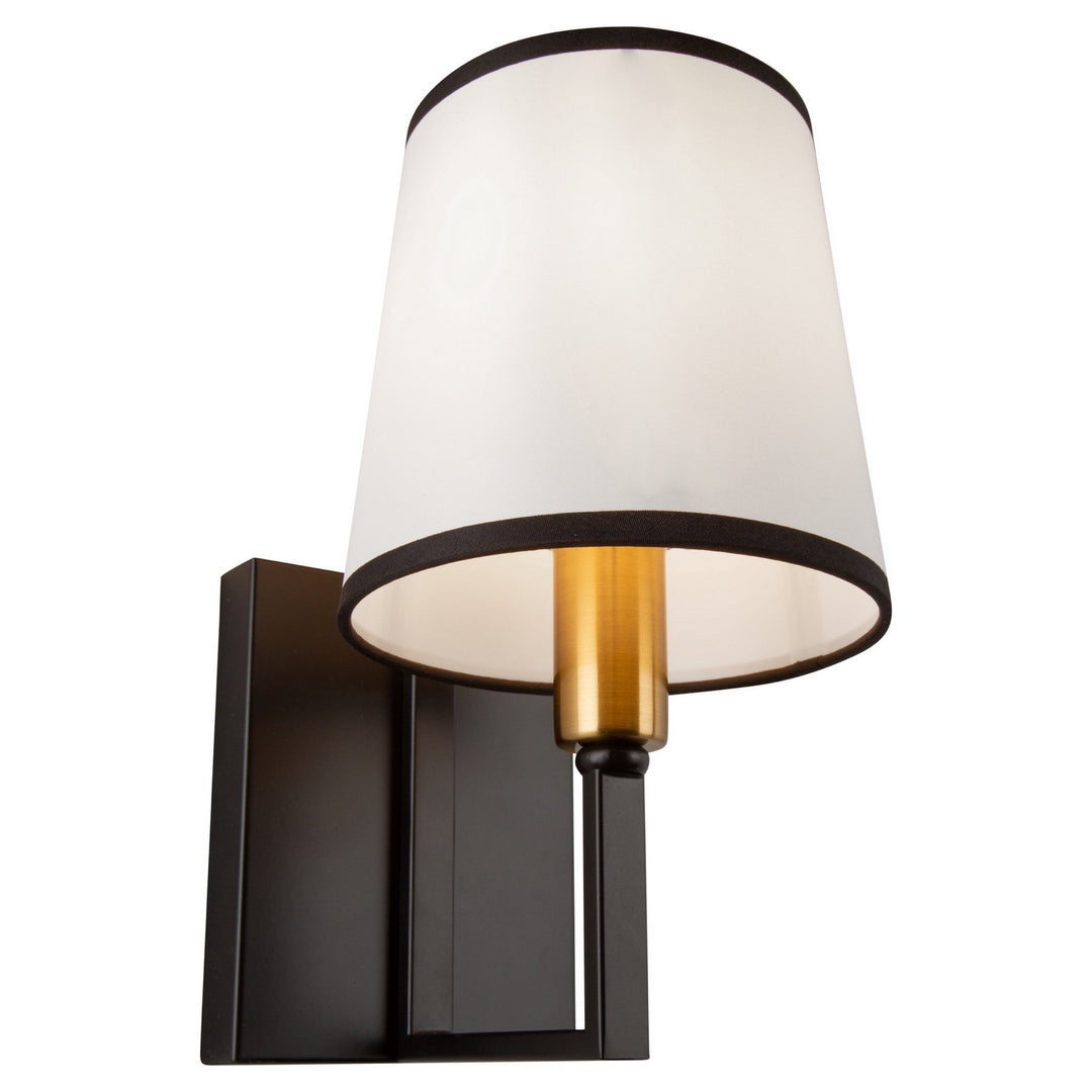 Artcraft Coco SC13347BK Wall Light - Gold, Black