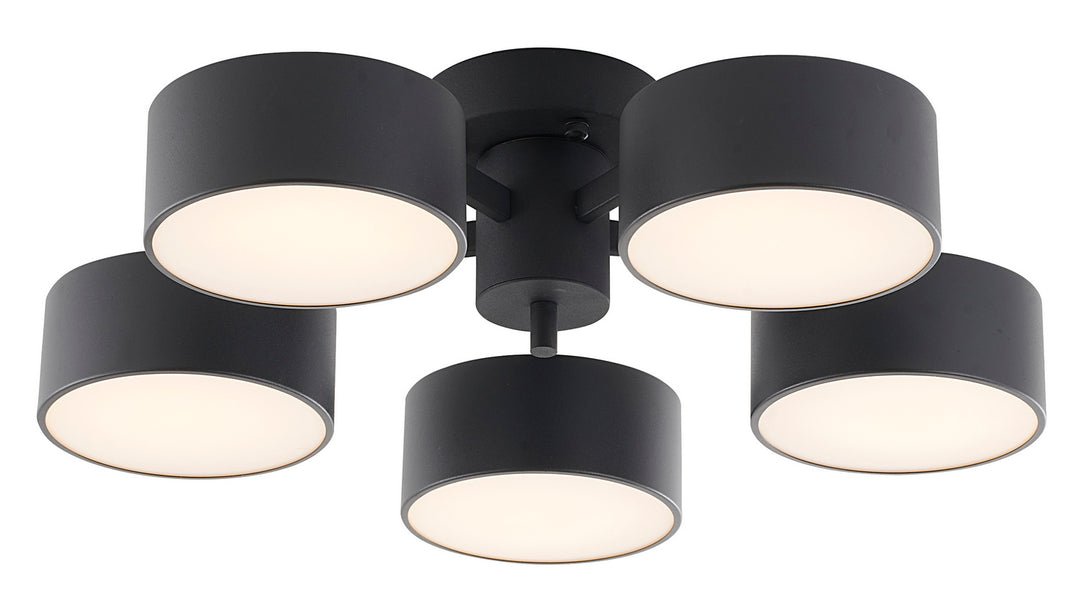 Bethel International BE11C24B Chandelier Light - Black