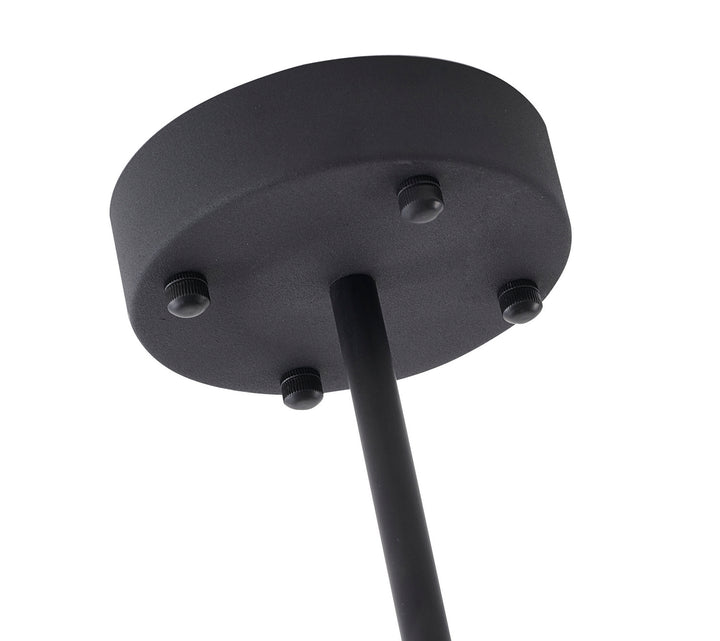 Bethel International BE11C24B Chandelier Light - Black