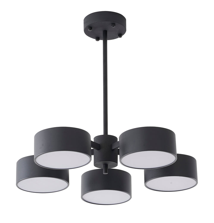Bethel International BE11C24B Chandelier Light - Black