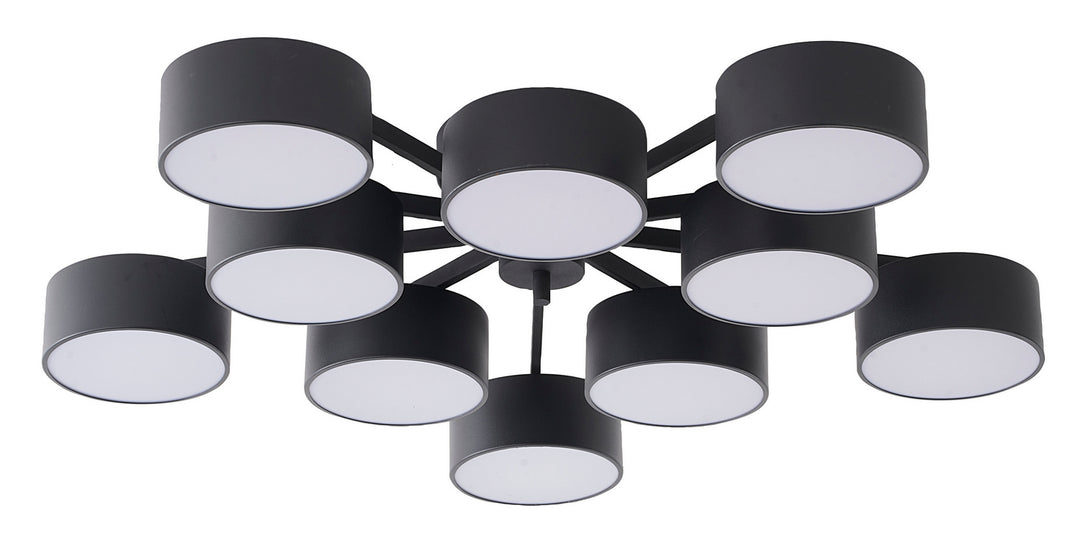 Bethel International BE12C38B Chandelier Light - Black