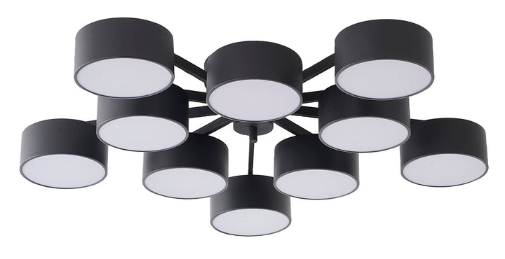 Bethel International BE12C38B Chandelier Light - Black