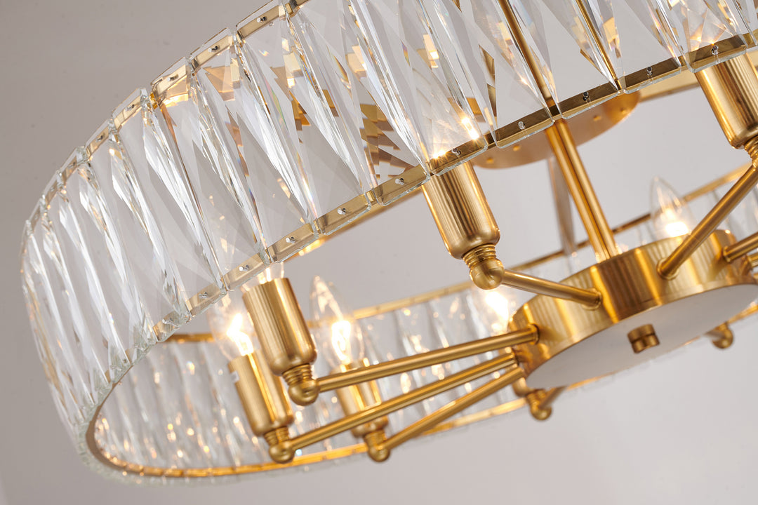 Bethel International OC42C28G Chandelier Light - Gold