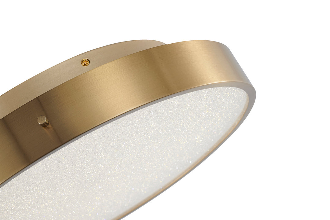 Bethel International FT102FM12BR Ceiling Light - Brass