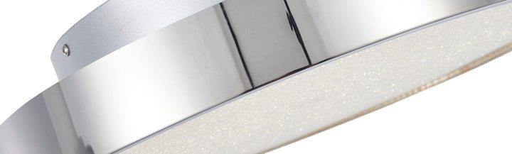 Bethel International FT102FM12CH Ceiling Light - Chrome