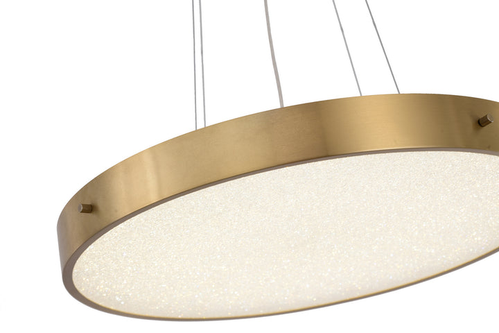 Bethel International FT100C20BR Pendant Light - Brass