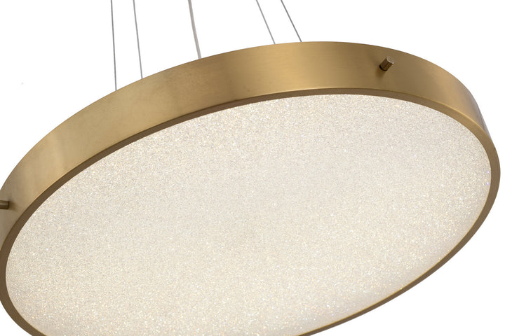Bethel International FT100C20BR Pendant Light - Brass