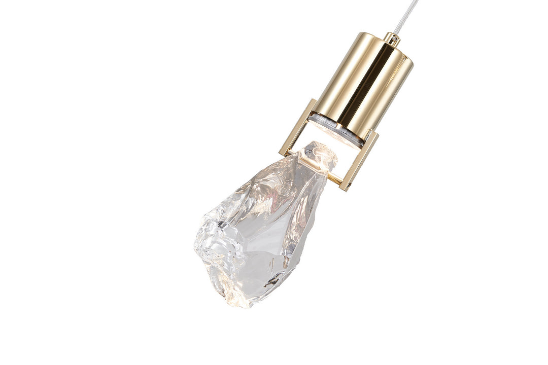 Bethel International MAT09C40G Pendant Light - Brushed Gold