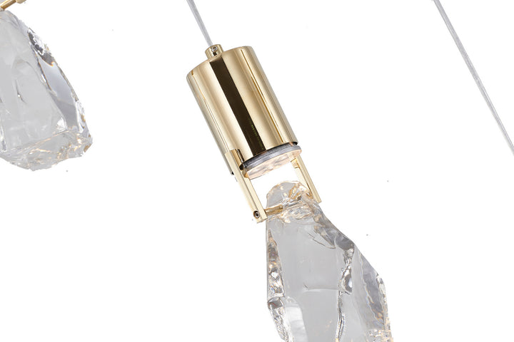 Bethel International MAT09C40G Pendant Light - Brushed Gold