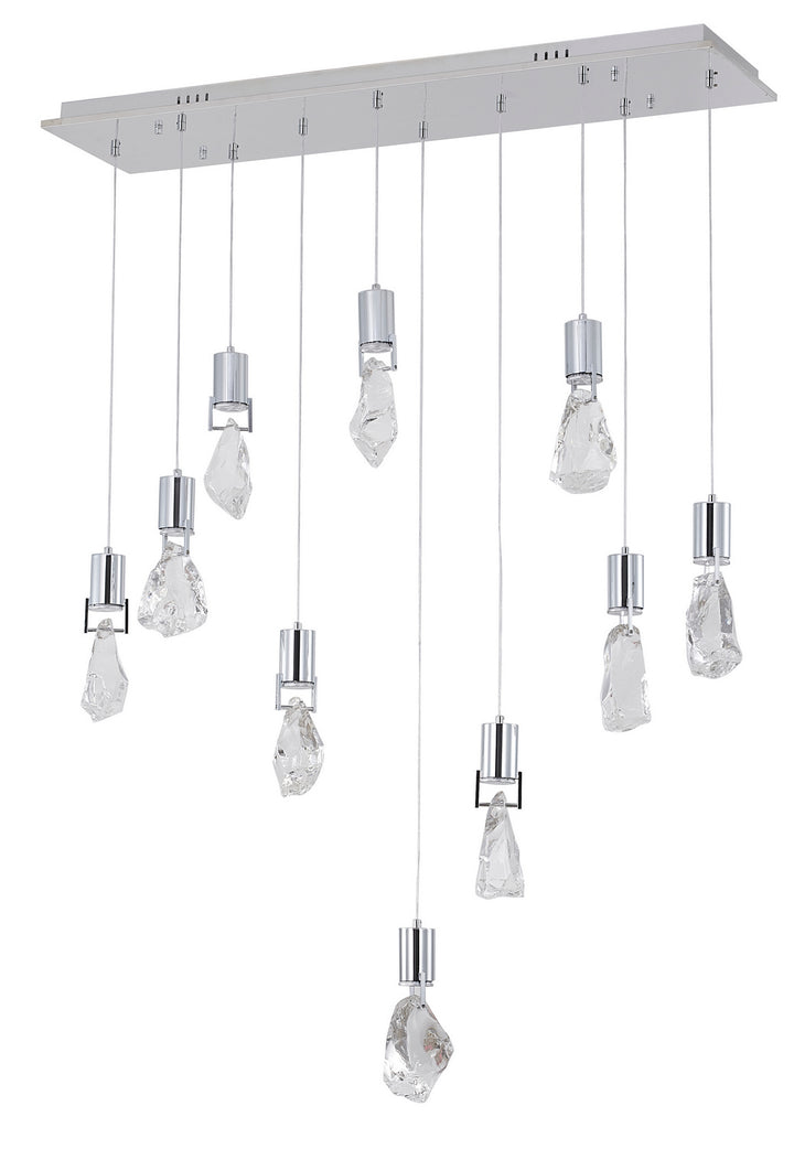 Bethel International MAT09C40CH Pendant Light - Chrome