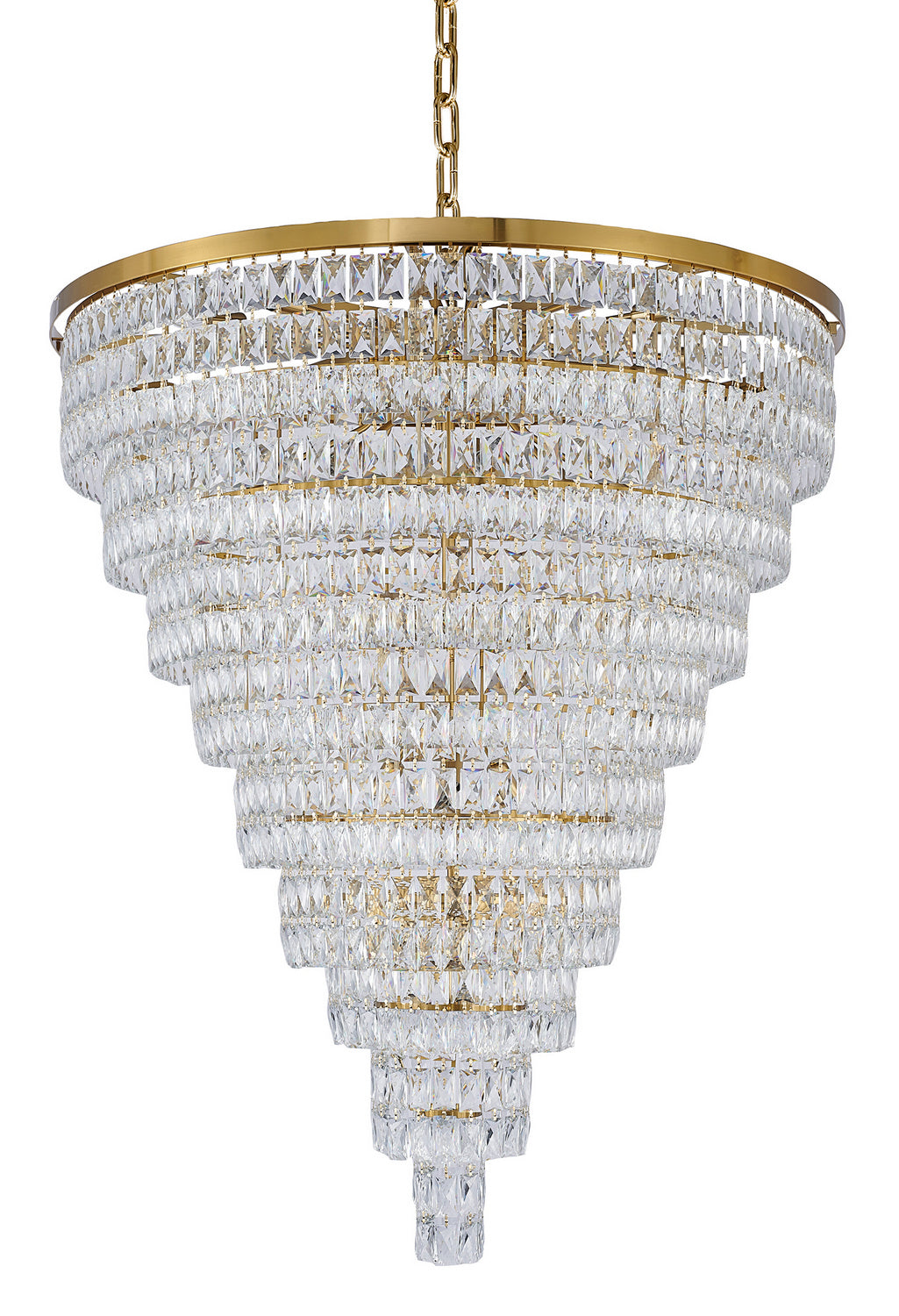 Bethel International OC49C42G Chandelier Light - Gold