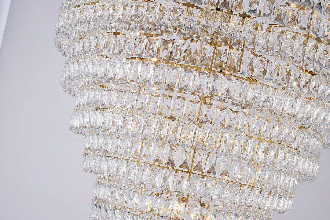 Bethel International OC49C42G Chandelier Light - Gold