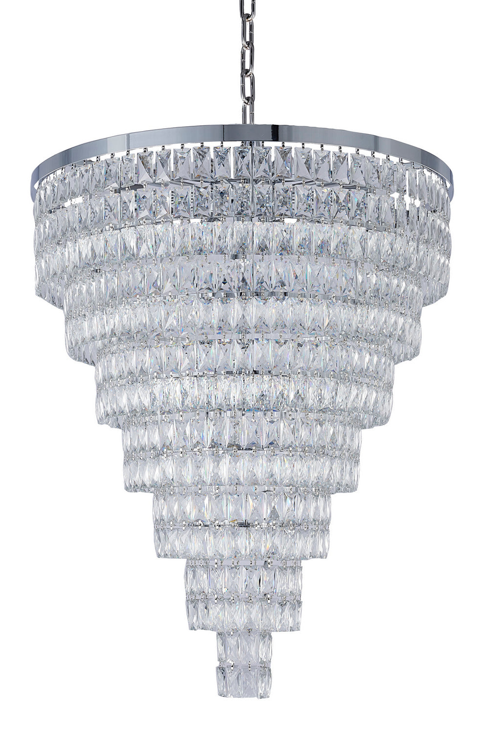 Bethel International OC51C32CH Chandelier Light - Chrome