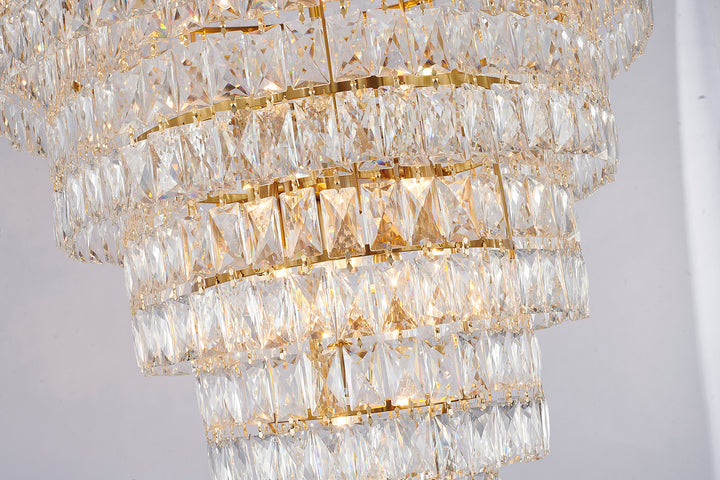 Bethel International OC51C32G Chandelier Light - Gold