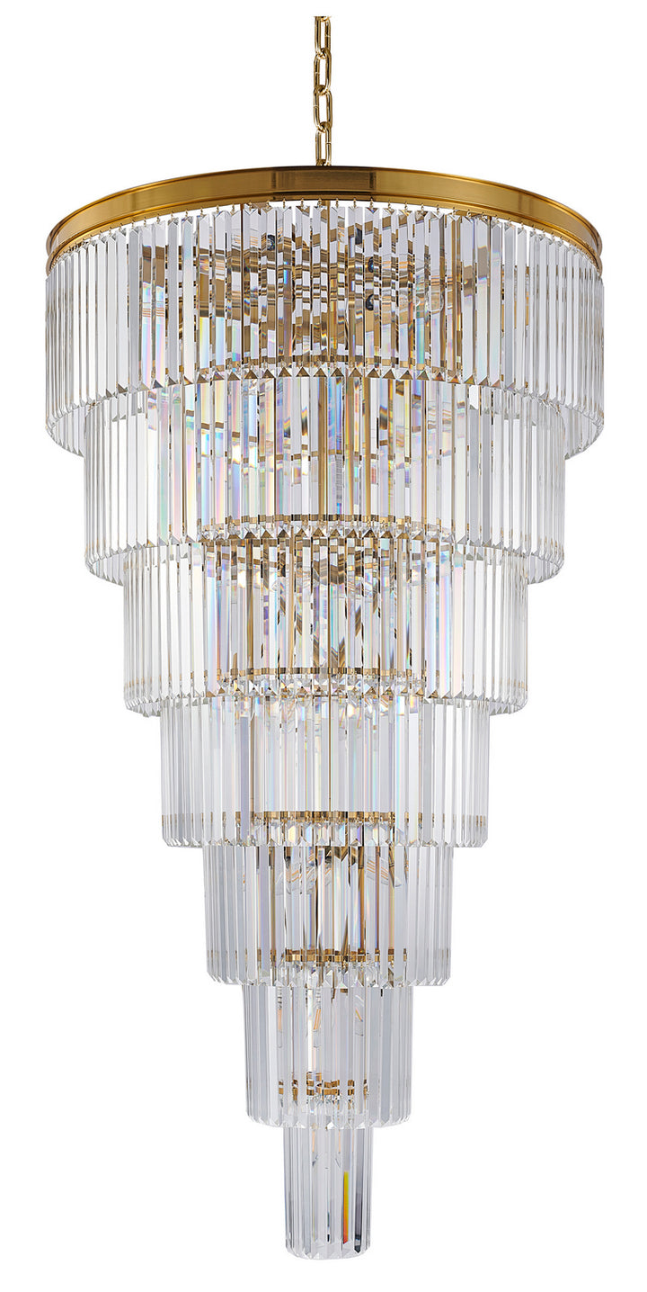 Bethel International RD14C72BR Chandelier Light - Brass